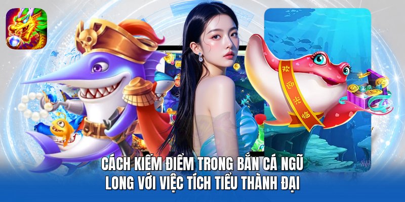 Cách kiếm điểm trong Bắn Cá Ngũ Long với việc tích tiểu thành đại