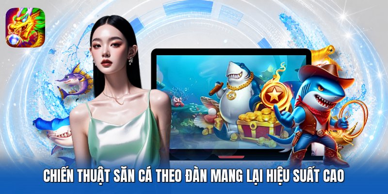 Chiến thuật săn cá theo đàn mang lại hiệu suất cao