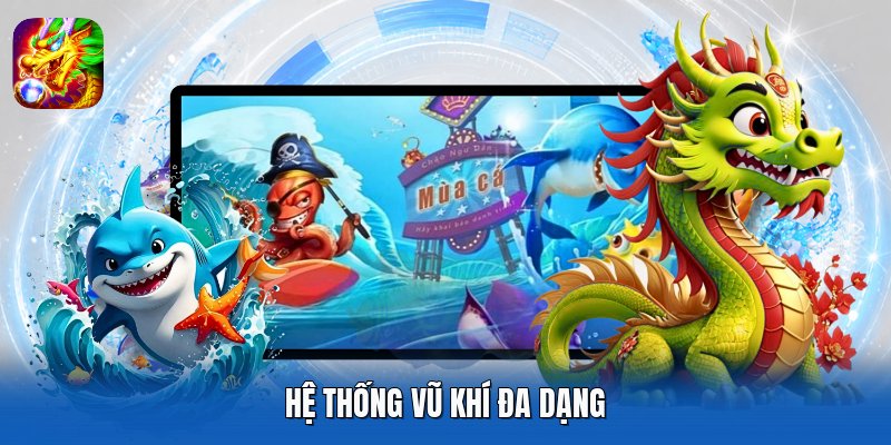 Hệ thống vũ khí đa dạng